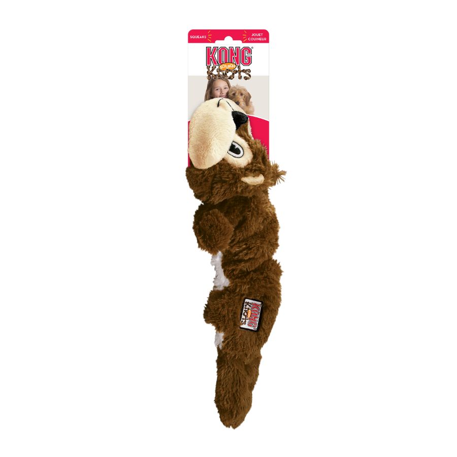 Kong scrunch knots squirrel Medium, , large image number null